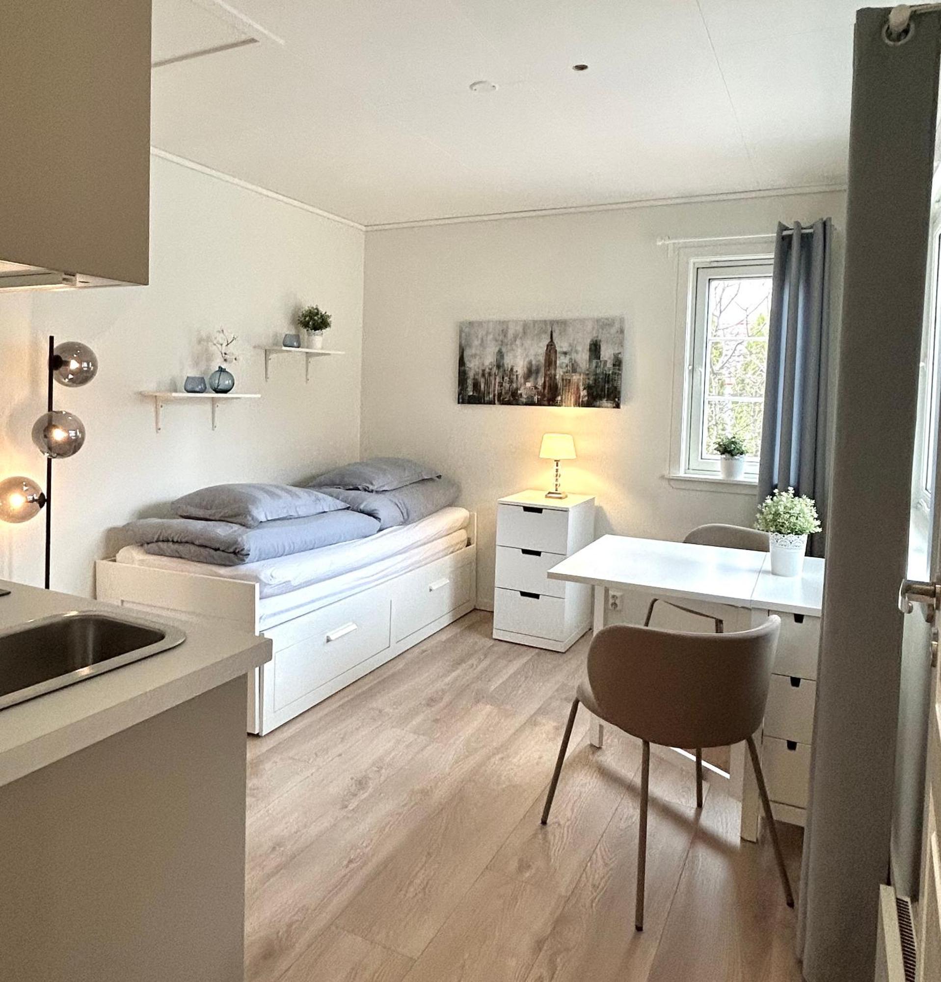 Newly Renovated Studio Apartment - Free Parking And Ev Docking Trondheim Exterior foto